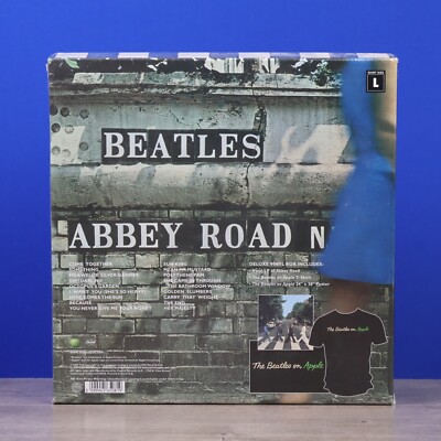 Sealed The Beatles Abbey Road Deluxe Vinyl and Large Shirt Box Set