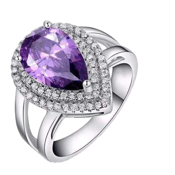 Anillo de cóctel de cobre 8 Anillos de Moda