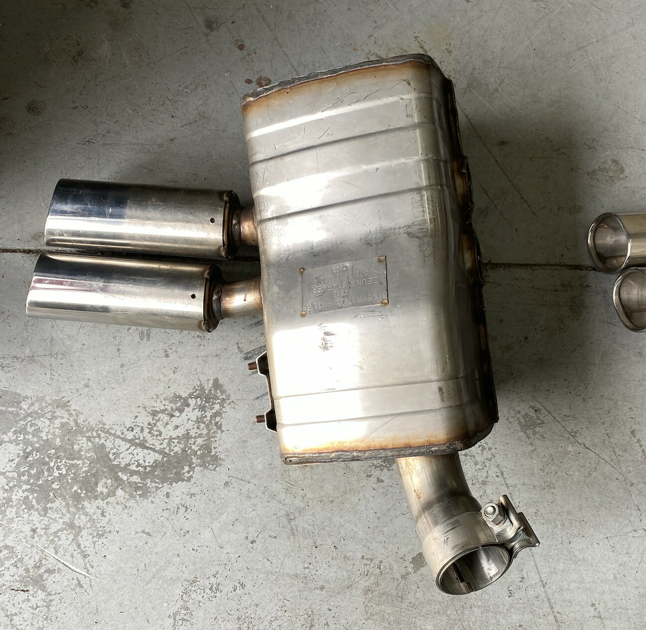 Maserati Coupe OEM Factory Genuine Original Stock Exhaust System & Pipe Tips