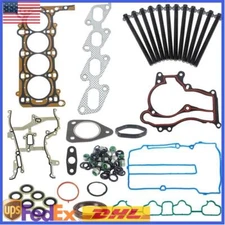 For Buick Chevy Turbo Head Gasket Bolt Set Piston Ring Kit  55577096 F25198520