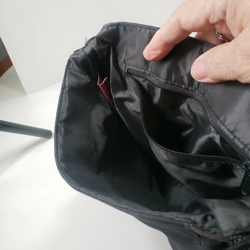 迪士尼小叮当叮当黑色单肩包信使斜挎包托特包背包翻盖 — 第 3/4 张图片