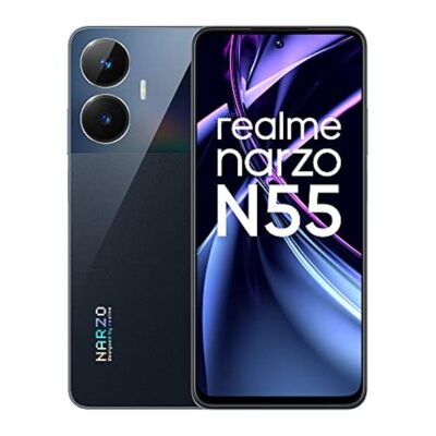 realme narzo N55 (Prime Black, 4GB+64GB) 33W Segment Fastest Charging |