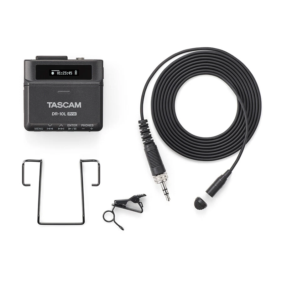 (NEW) TASCAM DR-10L Portable Digital Audio Recorder Black Pin Mike DR10L Japan - Image 4 of 4