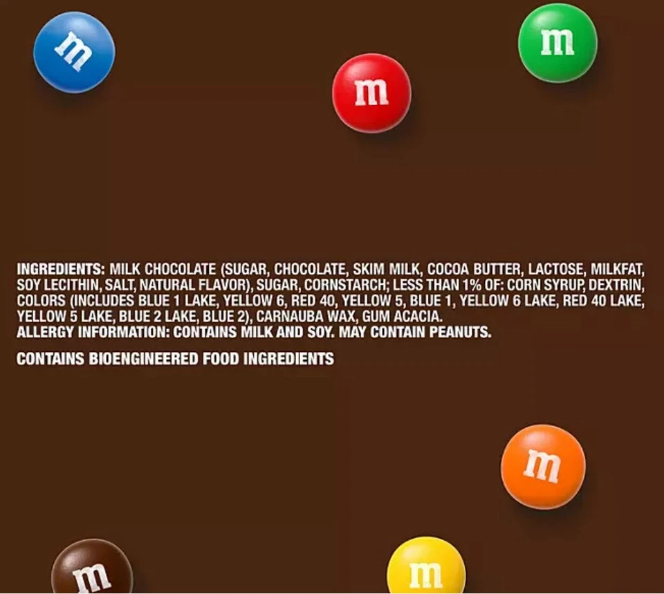 M&M's MILK CHOCOLATE CANDY COAT, VALUE PACK LIMITED TIME IN POUND BAG- PICK NOW! - Image 3 of 3