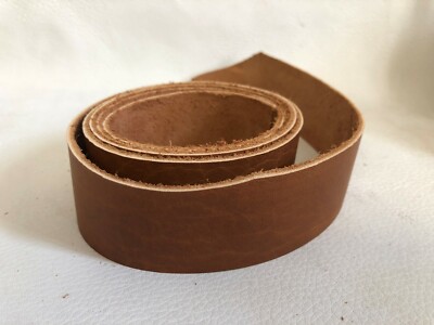 Chrome Tanned Leather Belt Blank 5-6oz