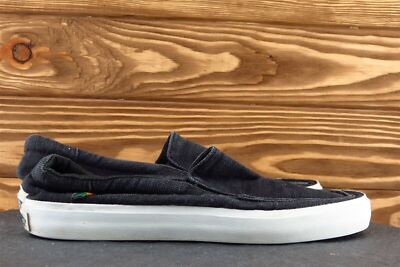 VANS Shoes Sz 6.5 M Black Loafer Fabric Men 721277 | eBay display picture 1