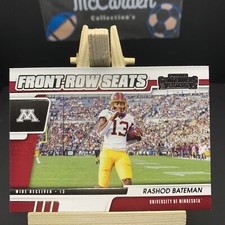 2021 Panini Contenders Draft Front-Row Seats Rashod Bateman #16 Rookie RC