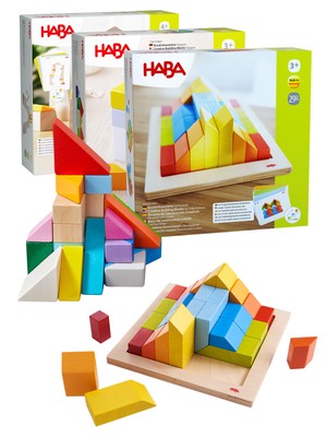 HABA Spielbausteine Bauklötze Legespiel Kreativ Holz Spielzeug Lernen Kinder