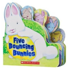 Five Bouncing Bunnies - Board book By Karr, Lily - GOOD