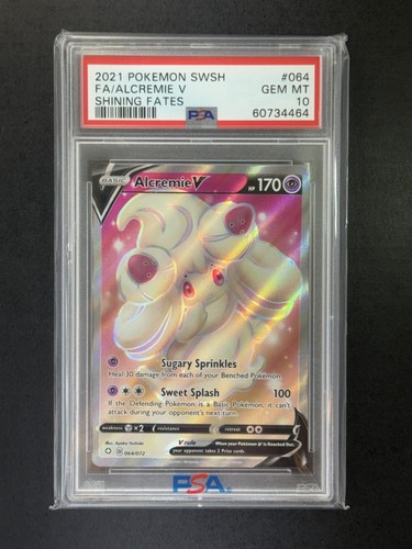 Alcremie V graded PSA 10 for sale on eBay