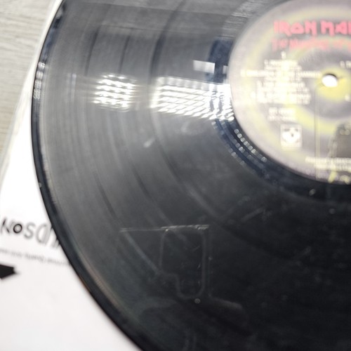 Iron Maiden - The Number of the Beast Harvest ST-12202 1982 No Jacket Plz Read - Picture 4 of 4