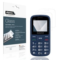 2X Schutzfolie FüR Maxvi B201 - Anti-Shock 9H Folie Dipos Glass Kunststoffglas