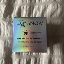 SNOW THE MAGIC POWDER Teeth Whitening Booster - MINT  LAVENDER FLAVOR