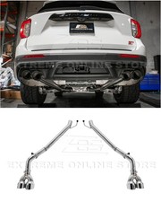For 20-Up Ford Explorer Aviator 3.0 V6 | Muffler Delete Axle Back 4" Tip Exhaust