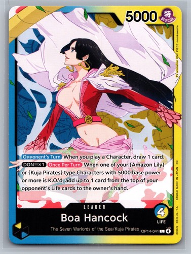 Boa Hancock OP14-041 Leader The Azure Sea's Seven Regular