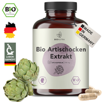 Bionutra® Artischocken Extrakt Kapseln Bio (270 X 700 Mg), 2,5% Cynarin, De