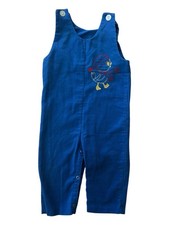 VTG Alfer Baby Overalls 24 Month Blue Duck Made In USA