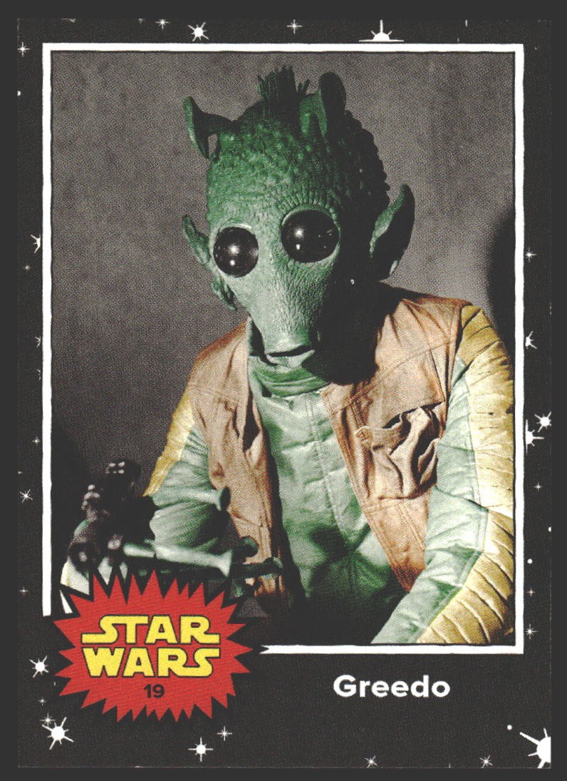 Greedo #19 2017 Topps On Demand Star Wars