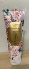 Nakery Beauty Skin Toning Body Butter Crepe Smoothing LOVE IN BLOOM, 10 oz/300mL