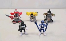 Imaginext Power Rangers Battle Armor Action Figures Lot Of 5 With Weapons