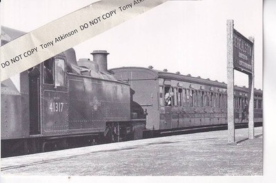 BERE ALSTON RAILWAY STATION - 1958 ANSICHT - LOK. NO. 41317 - Postkarte - #8978