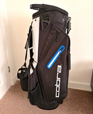 Cobra signature Stand Golf Bag Black/White/Blue