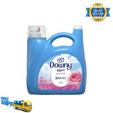 Downy Liquid Laundry Fabric Softener & Conditioner, April Fresh Scent, 140 fl oz 0.11 per gallon