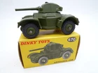 VINTAGE DINKY TOYS 670 ARMOURED CAR IN  ORIGINAL BOX 1954-64