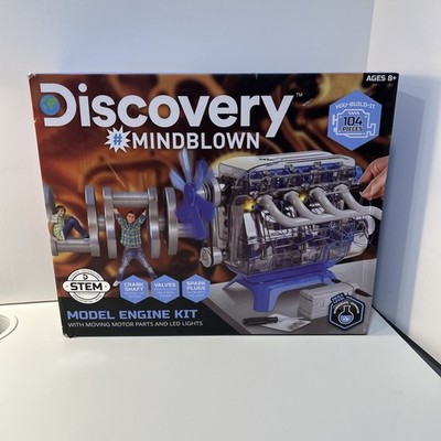 New Discovery Mindblown Model Engine Building Kit 4 Cylinder Combustion NEW