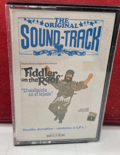 Fiddler On The Roof Original Soundtrack Cassette Made In Spain - Picture 1 of 5