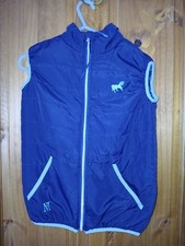 Mark Todd Navy Quilted Gillet Gilet Size L Excellent Condition with Pockets