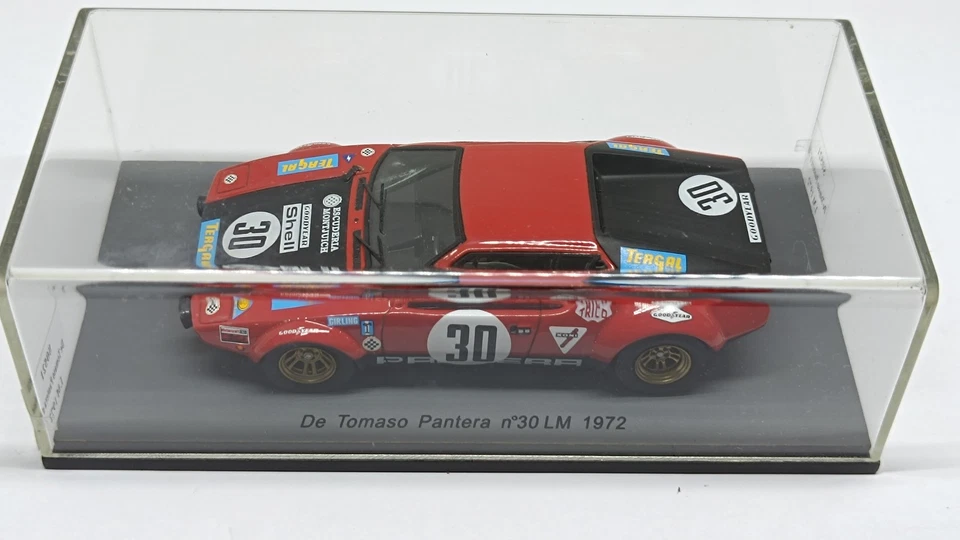 De Tomaso Pantera 1972 De Baviera-Juncadella Le Mans Spark Scale 1:43 - Imagen 2 de 4