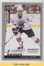 2008-09 Upper Deck Collector's Choice Reserve Silver Sam Gagner #169 READ l4l