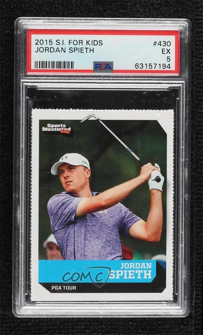 Jordan Spieth Trading Cards for sale | eBay