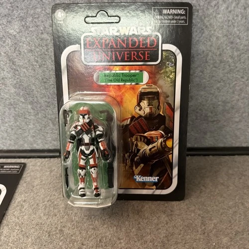 Star Wars Vintage Collection Republic Trooper VC113 Action Figure 2022 Unpunched