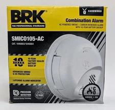 First Alert BRK SMICO105-AC Hardwired AC Smoke & Carbon Monoxide Detector