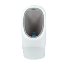 Nuby My Real Urinal Training Toilet with Life-like Flush Button and Sound, White