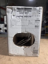 Windy City Wire 22-1PREZP-WHT - PARTIAL BOX 608'