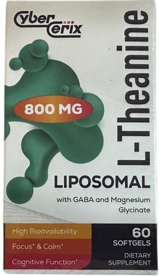Liposomal L-Theanine 500mg with GABA & Magnesium Glycinate for Focus & Memory