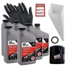 Factory Racing Parts 0W20 5.5 qt Oil Change Kit For Mazda 3, 5, 6 2.5L 36.36 per gallon