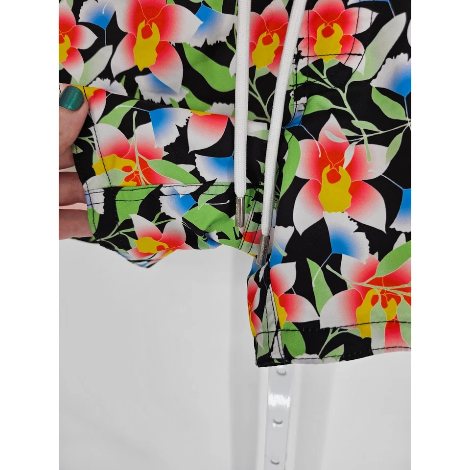 Traje de baño 2XIST para hombre talla S traje de baño estampado floral brillante entrepierna corta Foto 3 de 4