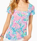 NWT lilly Pulitzer rexa top tropical punch Medium