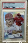 2025 TOPPS CHROME HOBBY MASTERS #HM13 MIKE TROUT PSA 9