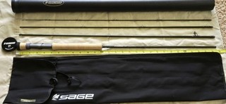 Sage Sonic 9ft 6wt Fly Rod 691 4 Never Put Together Or Used with Tube