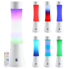 Sensory Light Lava Lamp for and Adults – Color Changing Desk Lamp with Remote...