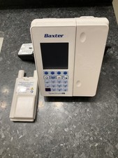 Baxter Sigma Spectrum IQ Infusion Pump With Battery and Power Adapter 