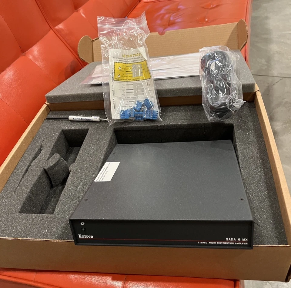 Extron SVDA 6 MX - Stereo Audio Distribution Amplifier - Brand New In Box - NICE - Image 4 of 4