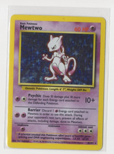 Pokemon TCG WOTC Base Set Mewtwo 10/102 Holo Rare Unlimited English 1999 za2 on eBay