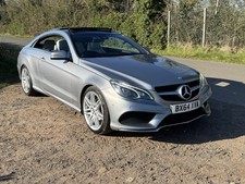 Mercedes E220 Cdi Amg Coupe 2014 Top Spec, pan roof
