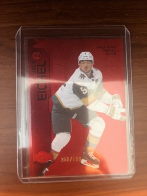Jack Eichel 2023-24 Metal Universe Hockey PMG Precious Gems Red 060/100 #148
